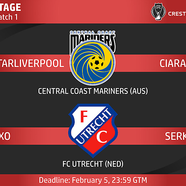 Group D - Match 1