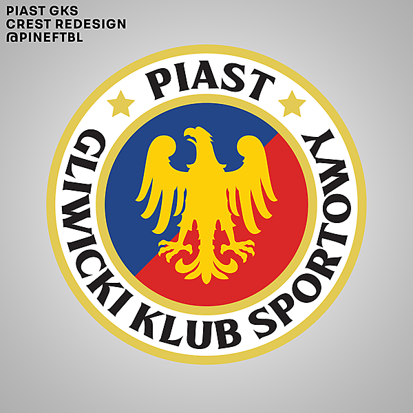 Piast GKS Crest Redesign