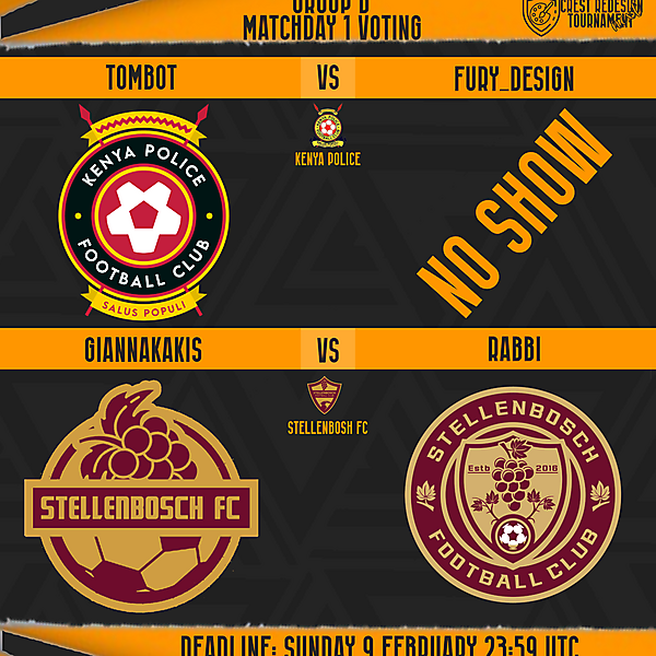 Group B/Matchday 1 Voting