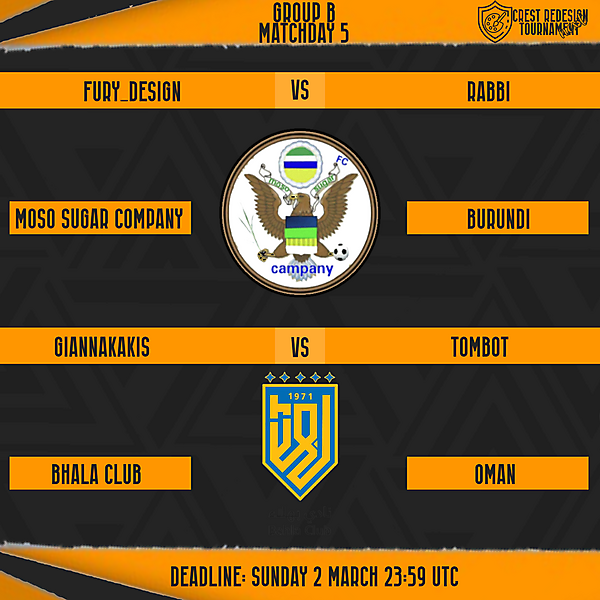 Group B/Matchday 5
