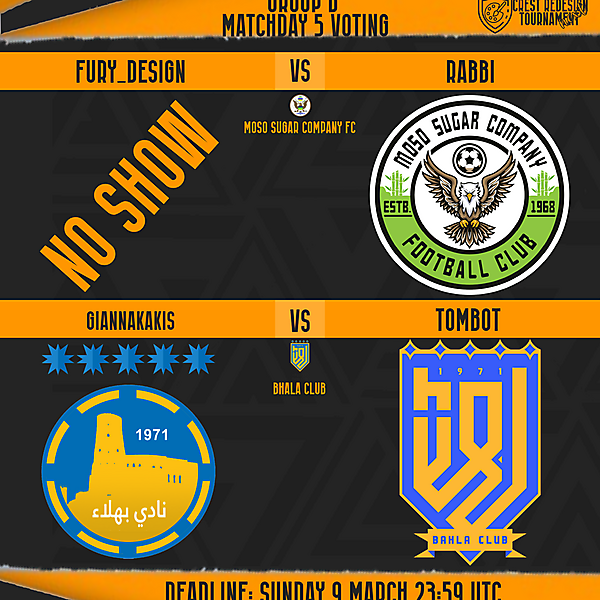Group B/Matchday 5 Voting