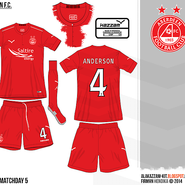 Aberdeen F.C. - Azure League, Matchday 5