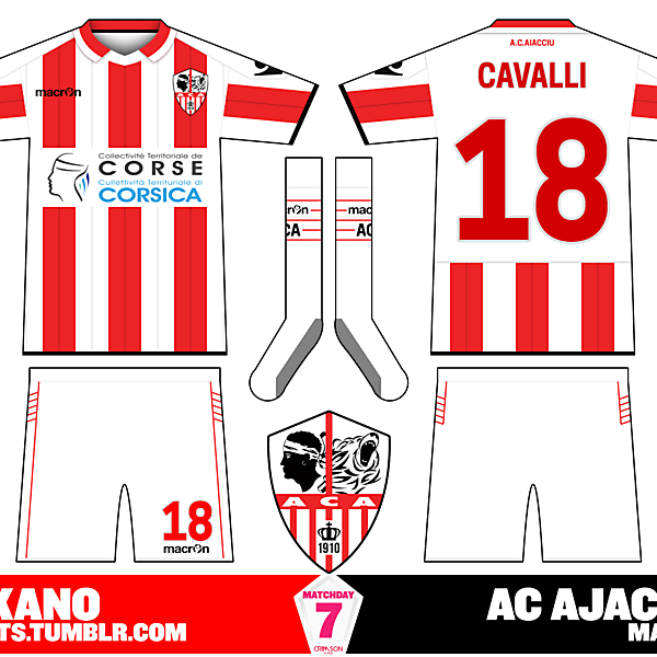 AC Ajaccio - Crimson League Matchday 7