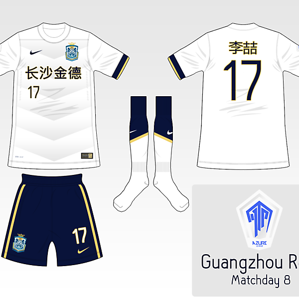 [Azure League] Matchday 8 - Guangzhou R&F