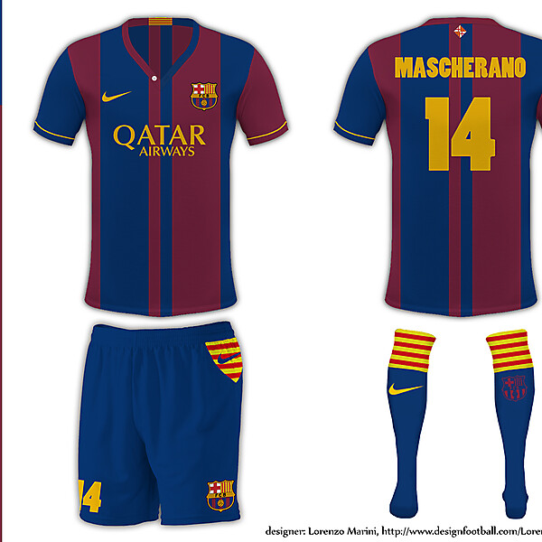 Barcelona C.F Lorenzo Marini, Matchday 1 - Crimson League