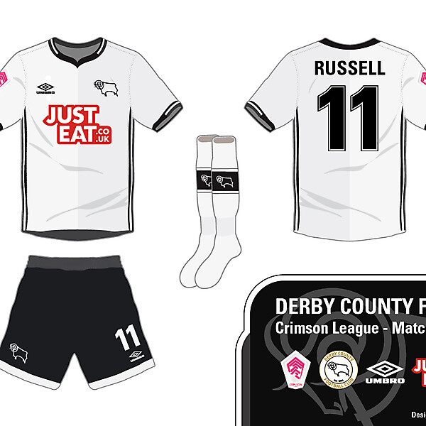 Derby county FC - Crimson League - Matchday 2