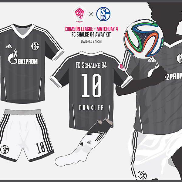 FC Schalke 04 Away kit - Crimson League - Matchday 4