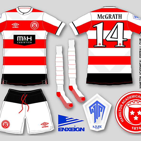 Hamilton Academical Home Kit