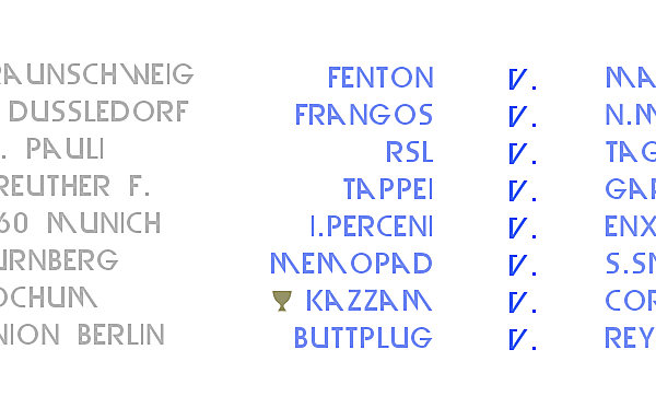 Matchday 6 Draw : Azure League