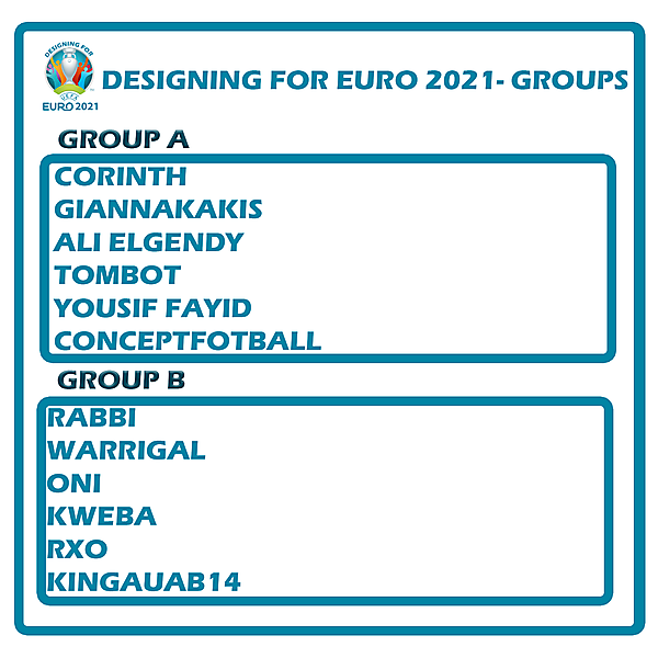 Designing for Euro 2021 Groups