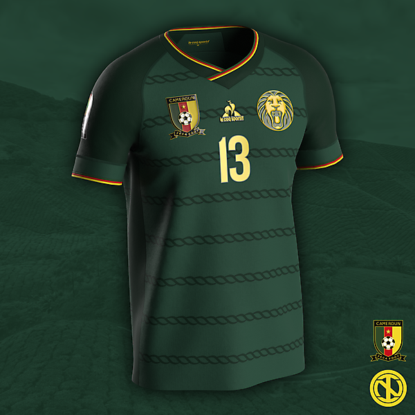 Cameroon | AFCON 2022 Home Kit Concept