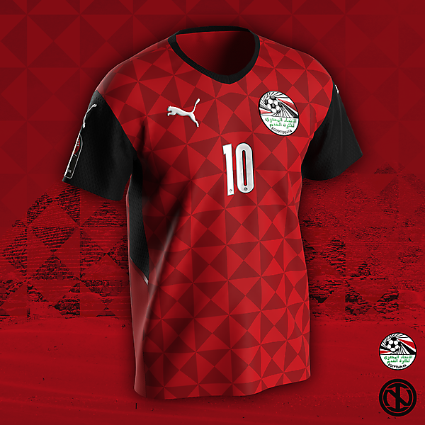 Egypt | AFCON 2022 Home Kit Concept