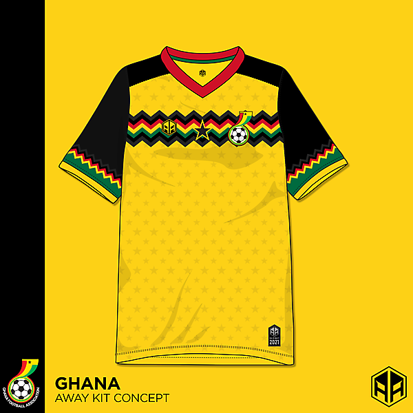 Ghana away kit concept