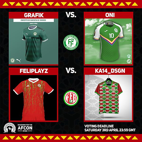 Group D Matchweek 1 Voting