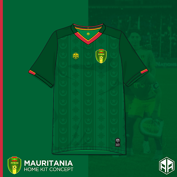 Mauritania home kit concept