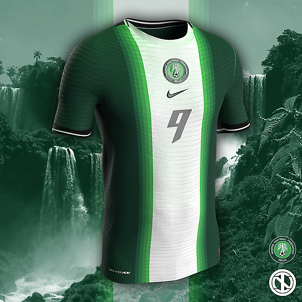 Nigeria | AFCON 2022 Home Kit Concept