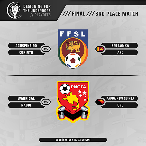 Final and 3rd Place Matches