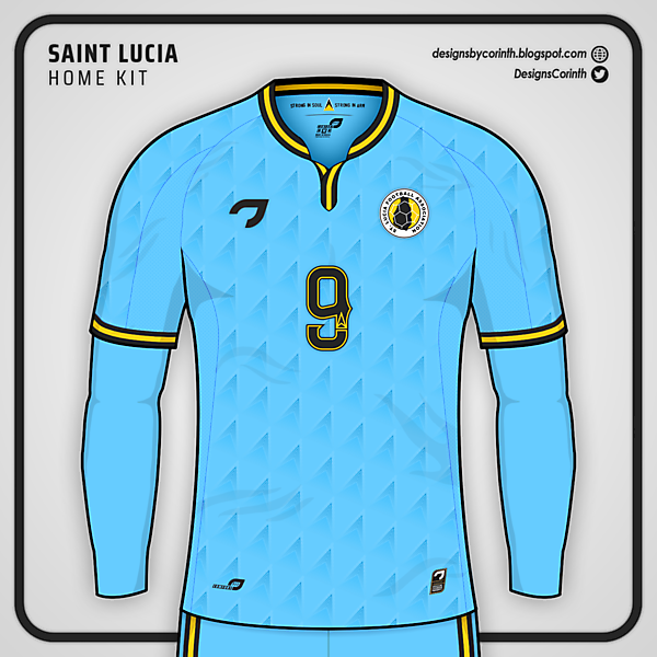 Saint Lucia National Team | Home Shirt