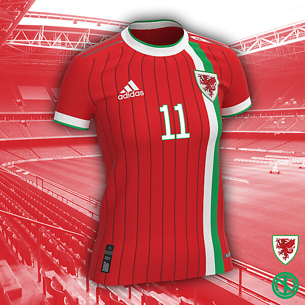 Wales WNT | Home Kit Concept
