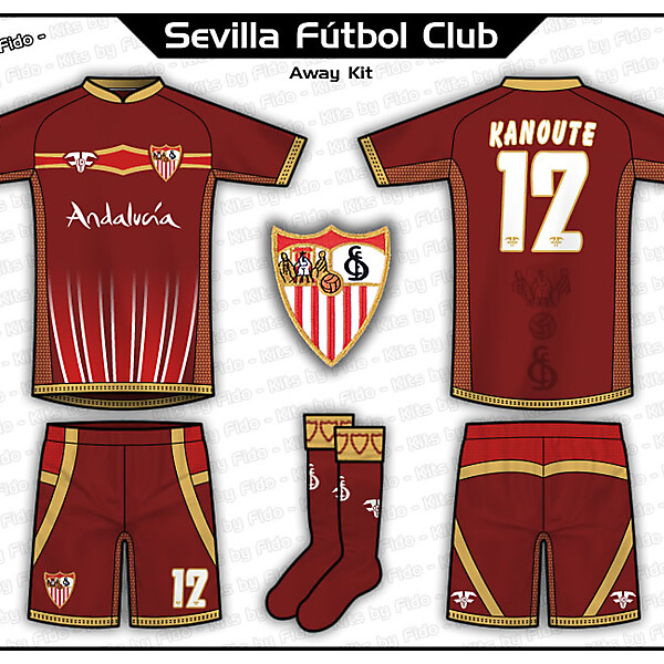 Sevilla FC Kits