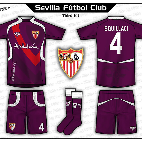 Sevilla FC Kits