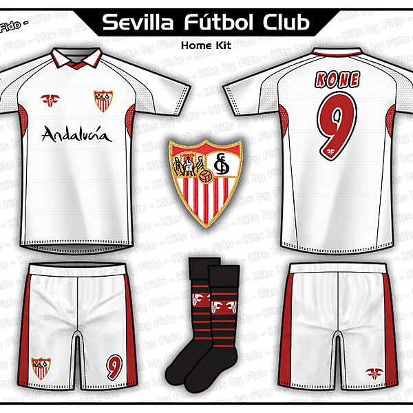 Sevilla FC Kits