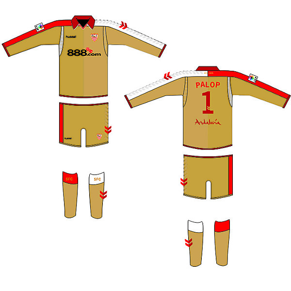 Sevilla Hummel Goalkeeper Kit