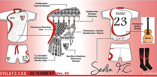 Sevilla FC Home Kit - Ver. 03