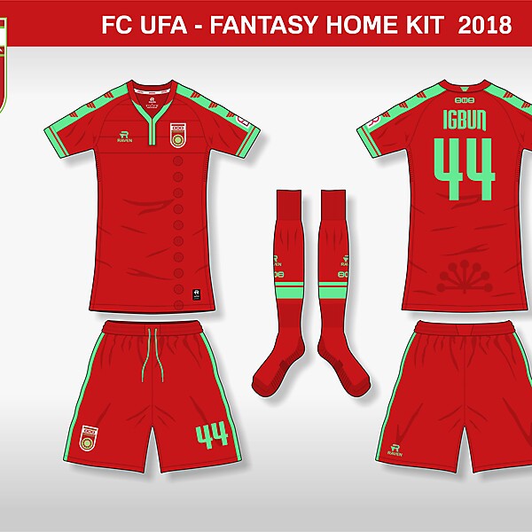 FC Ufa - Home kit (by Rabbi)