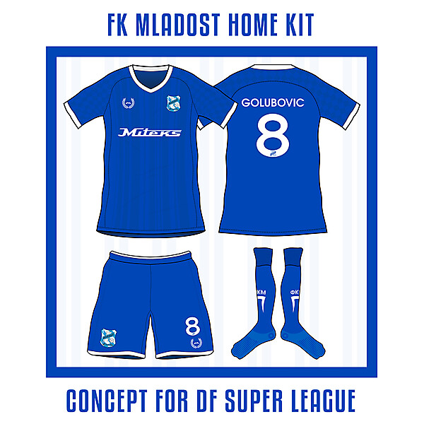 FK Mladost Home Kit
