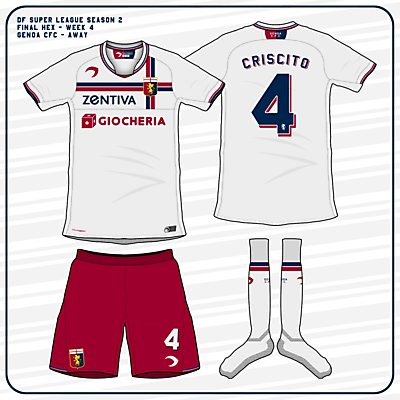 Genoa CFC | Away Kit