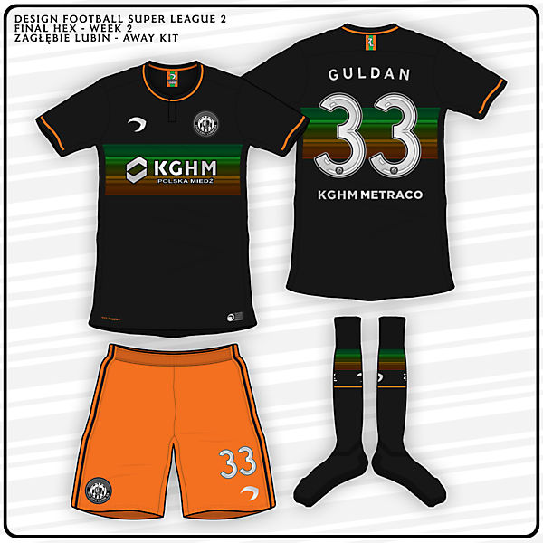 Zagłębie Lubin | Away Kit