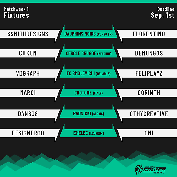 DFSL3 | Round 1 Fixtures [pt. 2]