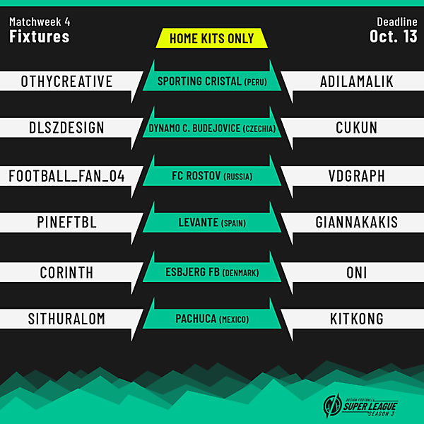 DFSL3 | Round 4 Fixtures [pt. 2]