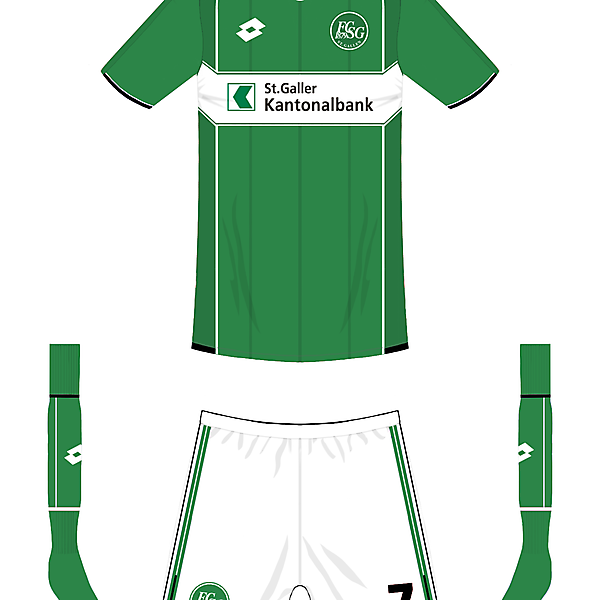 FC St. Gallen home kit