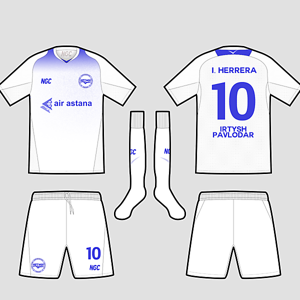 Irtysh Pavlodar Away - NGC