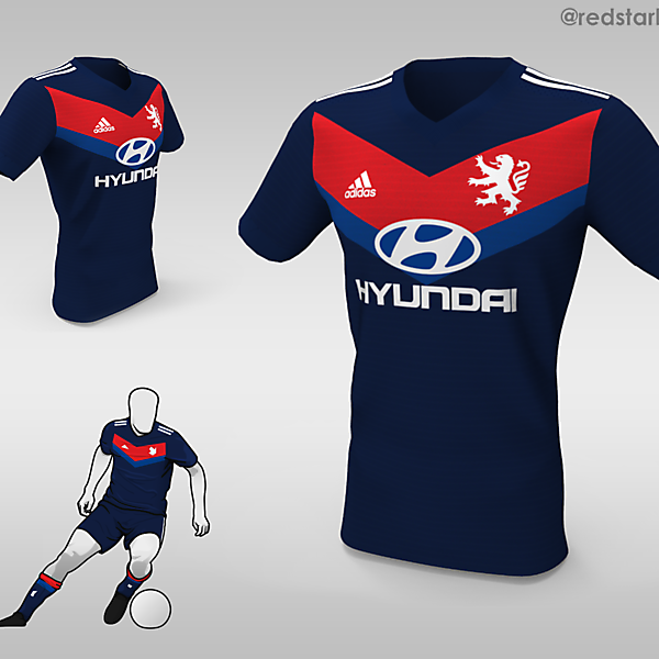 Olympique Lyonnais Away Kit