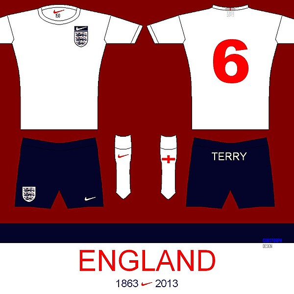 England (150th Anniversary of The FA) Nike Kit Competition (closed)