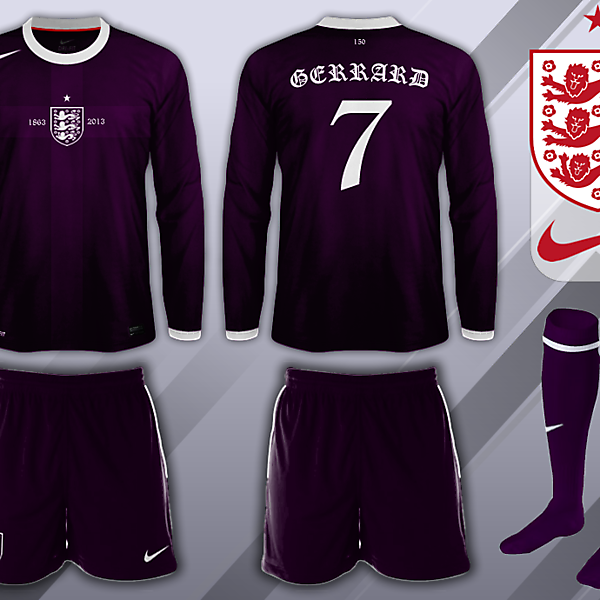 England 150th Anniversary Away Kit