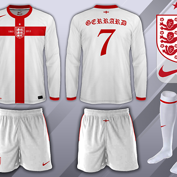 England (150th Anniversary of The FA) Nike Kit Competition (closed)