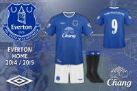 Everton 2014 / 2015 Home Kit