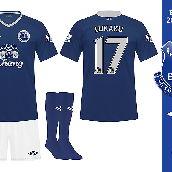 Everton 2014 / 2015 Home Kit