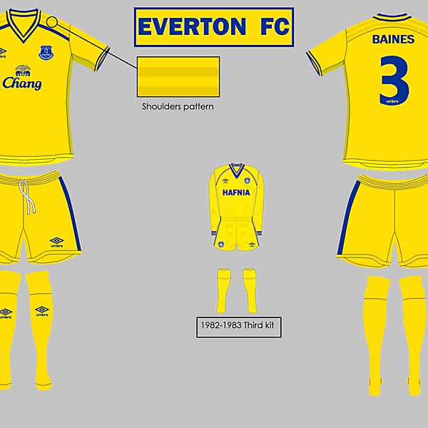 Everton Away kit