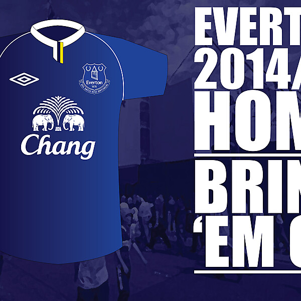 EVERTON HOME JERSEY