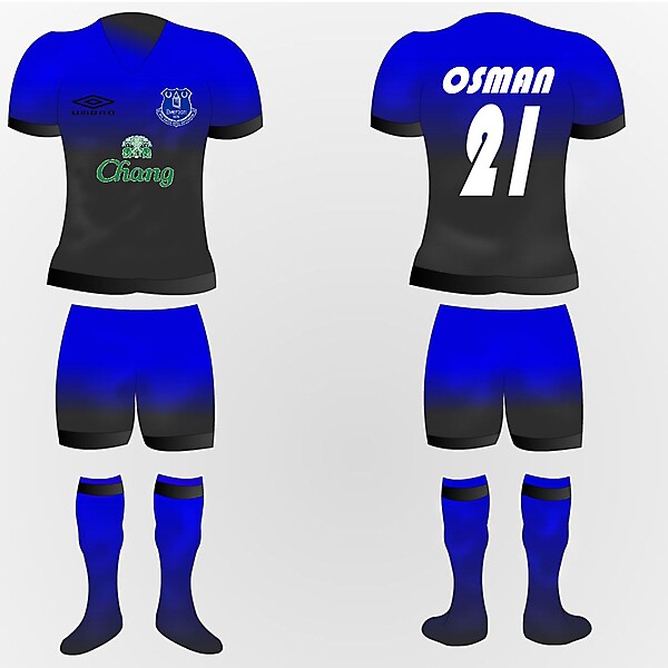 Everton kit Home