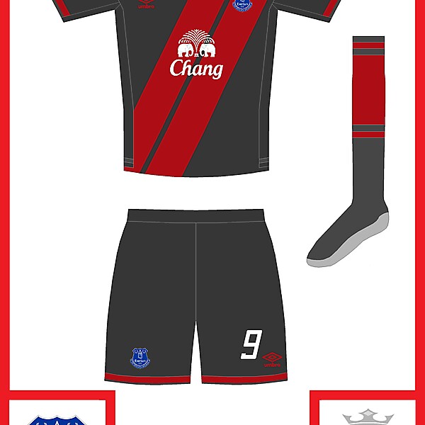Everton third kit