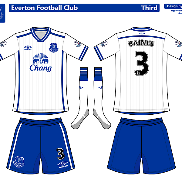 Everton Third Kit
