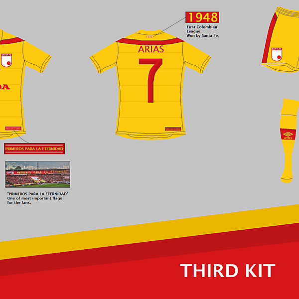 Independiente Santa Fe (COL) Third Kit