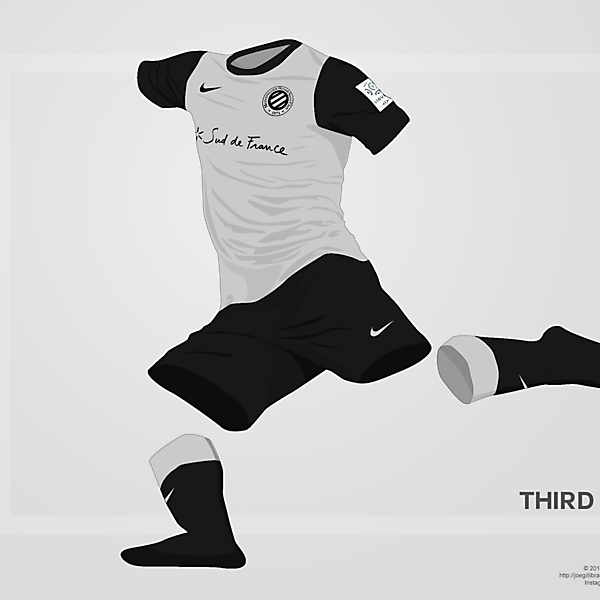 Montpellier Third kit 14/15