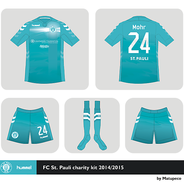St. Pauli x Hummel charity kit  2014 2015